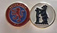 Image 1 of Villa/Warwickshire CCC friendship badge 