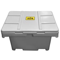 Image 4 of Yellow, 42 x 29 x 30, 11 Cu. Ft. / 1000lb Cap., SOS Storage Bin