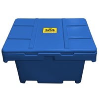 Image 1 of Blue, 42 x 29 x 30, 11 Cu. Ft. / 1000lb Cap., SOS Storage Bin
