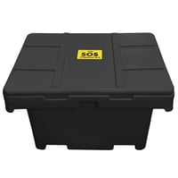 Image 2 of Blue, 42 x 29 x 30, 11 Cu. Ft. / 1000lb Cap., SOS Storage Bin
