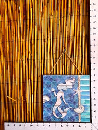Image 1 of Wooden Mermaid Wall Hanging