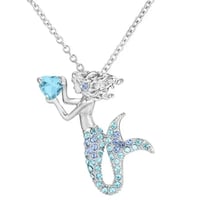 Silver Mermaid Pendant