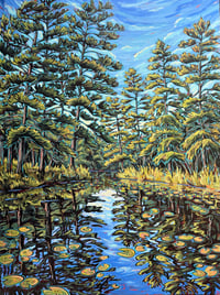 Image 1 of Stillness Between Worlds Original Painting