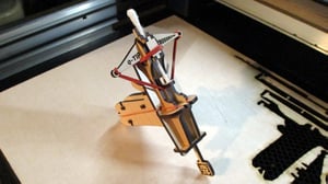 Image of Laser Cut your own Q-Tip Crossbow Toy