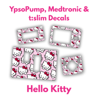 Hello Kitty Pump Decal