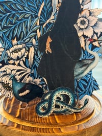 Image 4 of Handmade Vintage Paper Sculpture in Glass Dome