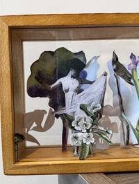 Image 3 of Handmade Vintage Double-Sided Paper Sculpture