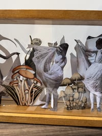 Image 4 of Handmade Vintage Double-Sided Paper Sculpture