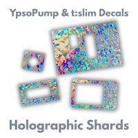 Holographic Shards Pump Decal