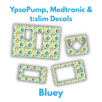 Bluey Pump Decal