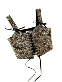 Nina Corset léopard 