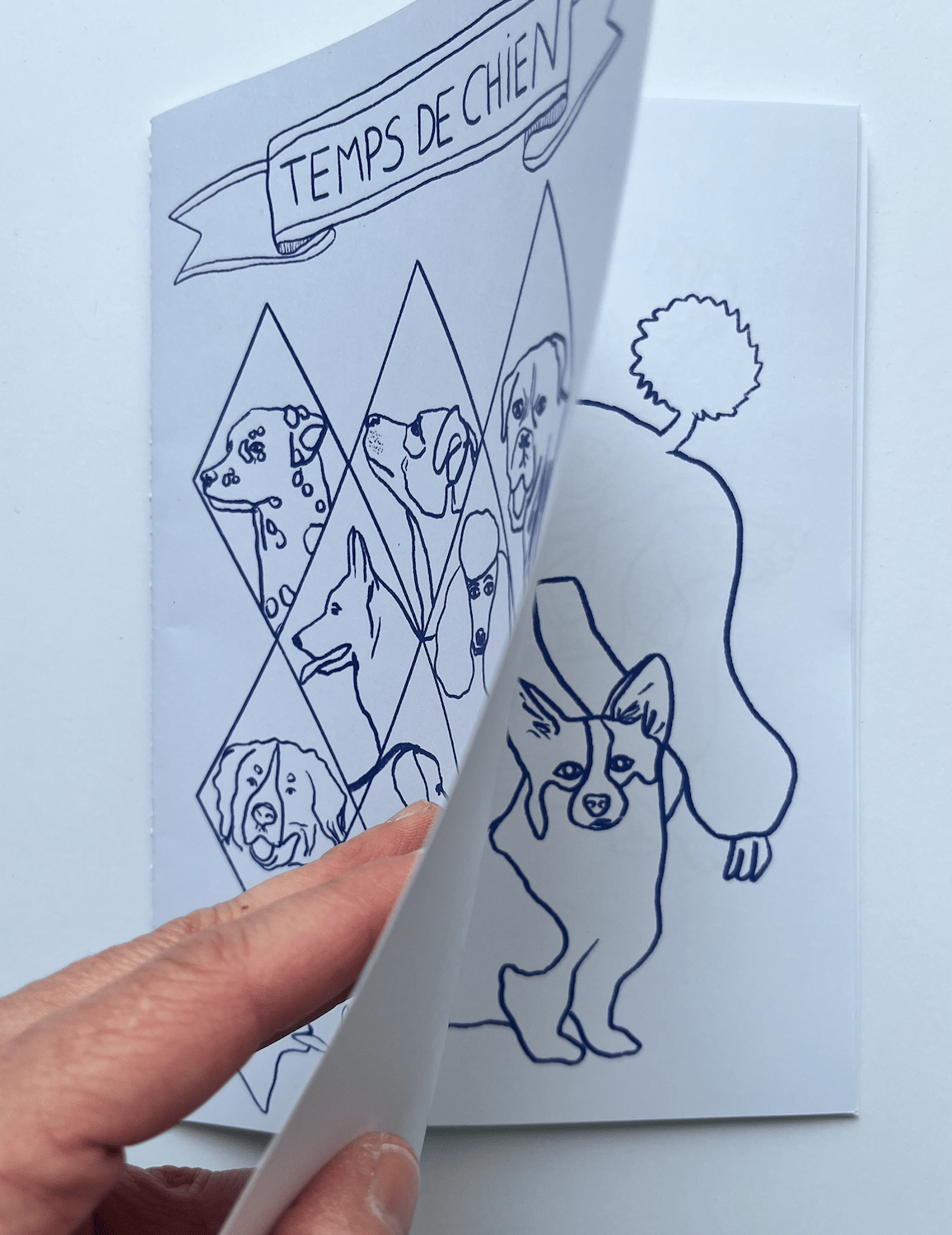 Image of Carnet de coloriage //TEMPS DE CHIEN//