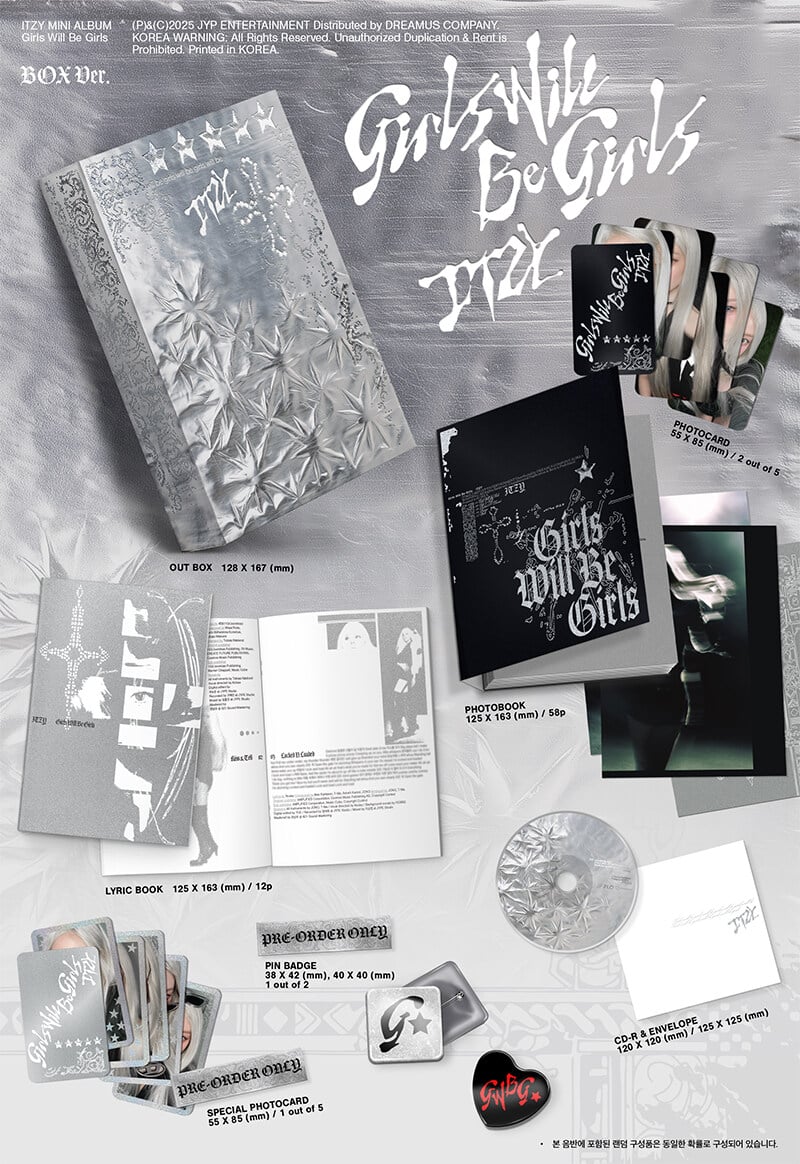 Image of ITZY ‘Girls Will Be Girls’ (Box Ver.)