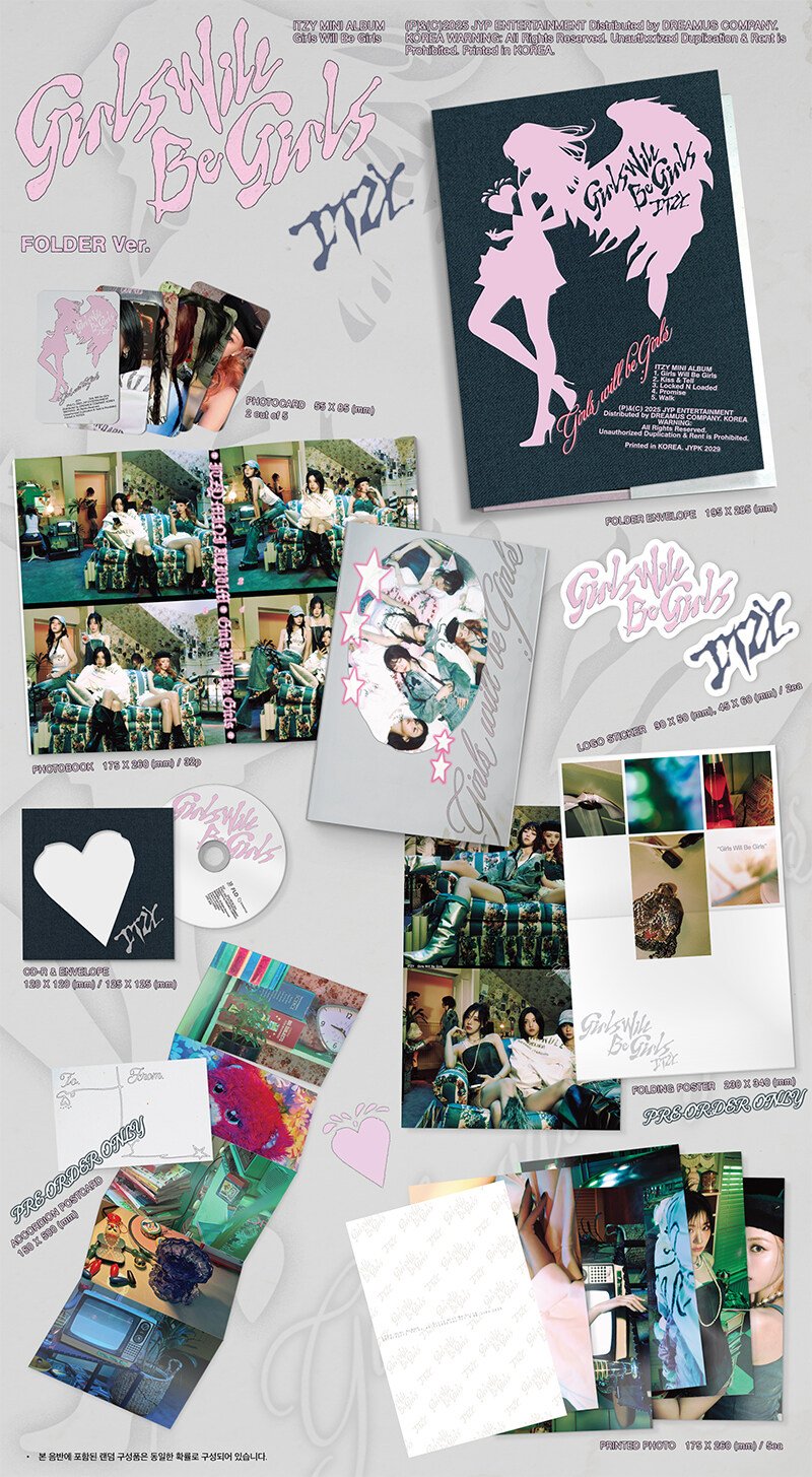 Image of ITZY ‘Girls Will Be Girls’ (Folder Ver.)