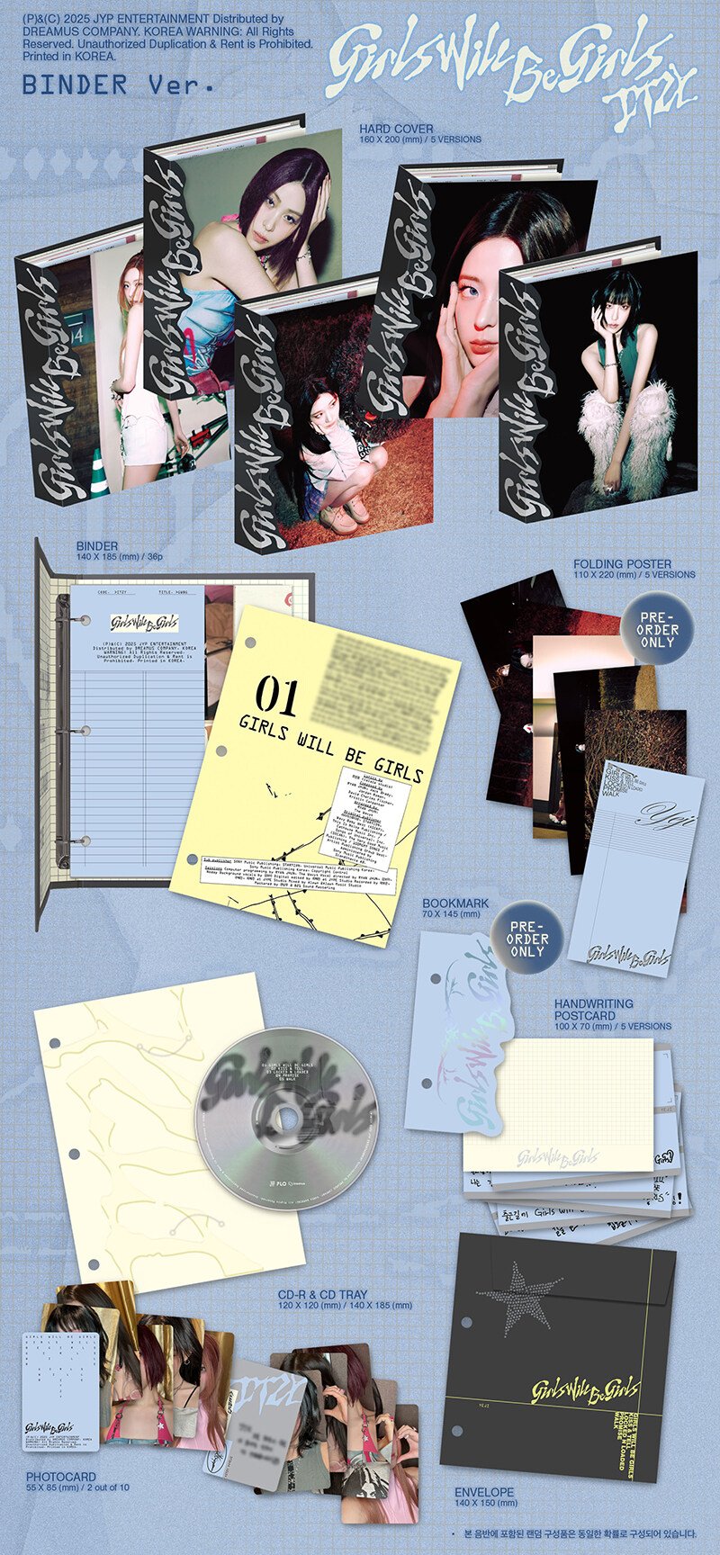 Image of ITZY ‘Girls Will Be Girls’ (Binder Ver.)