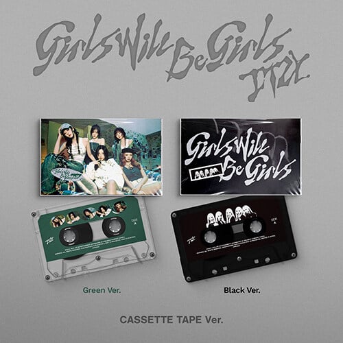 Image of [PRE-ORDER] ITZY ‘Girls Will Be Girls’ (Cassette Tape Ver.) + Apple Music POBs