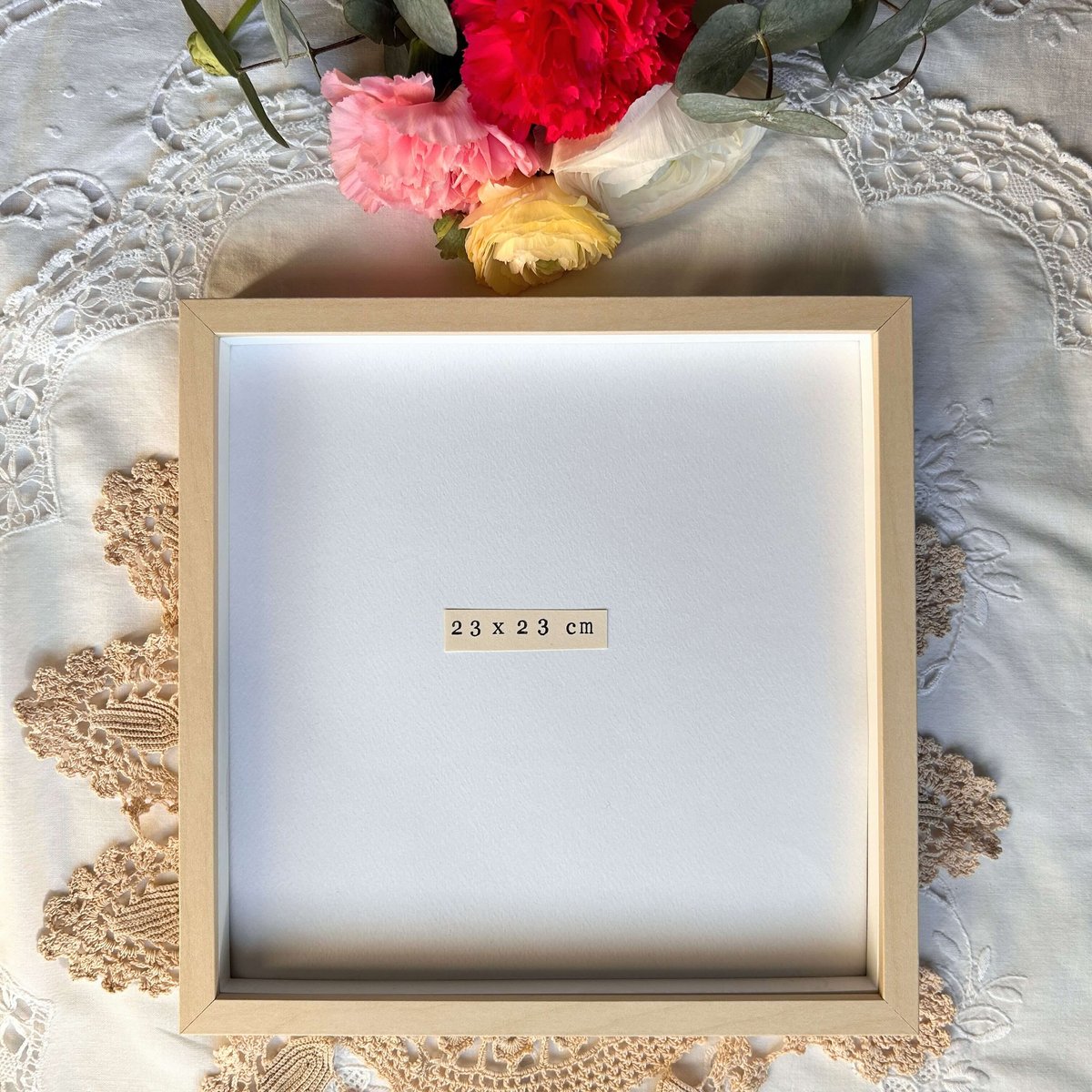 Quadro personalizzato con illustrazione su carta e cornice – Idea regalo unica