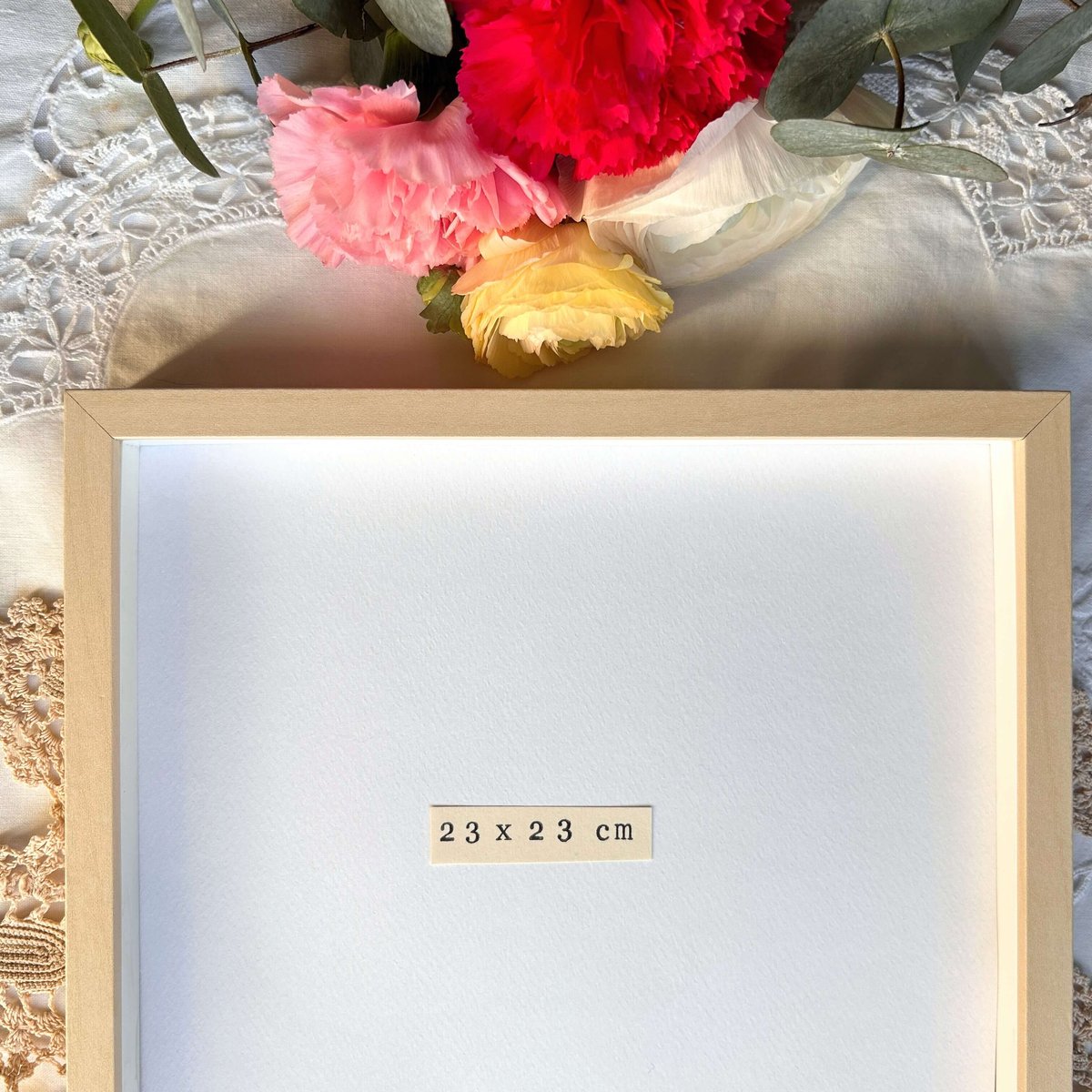 Quadro personalizzato con illustrazione su carta e cornice – Idea regalo unica