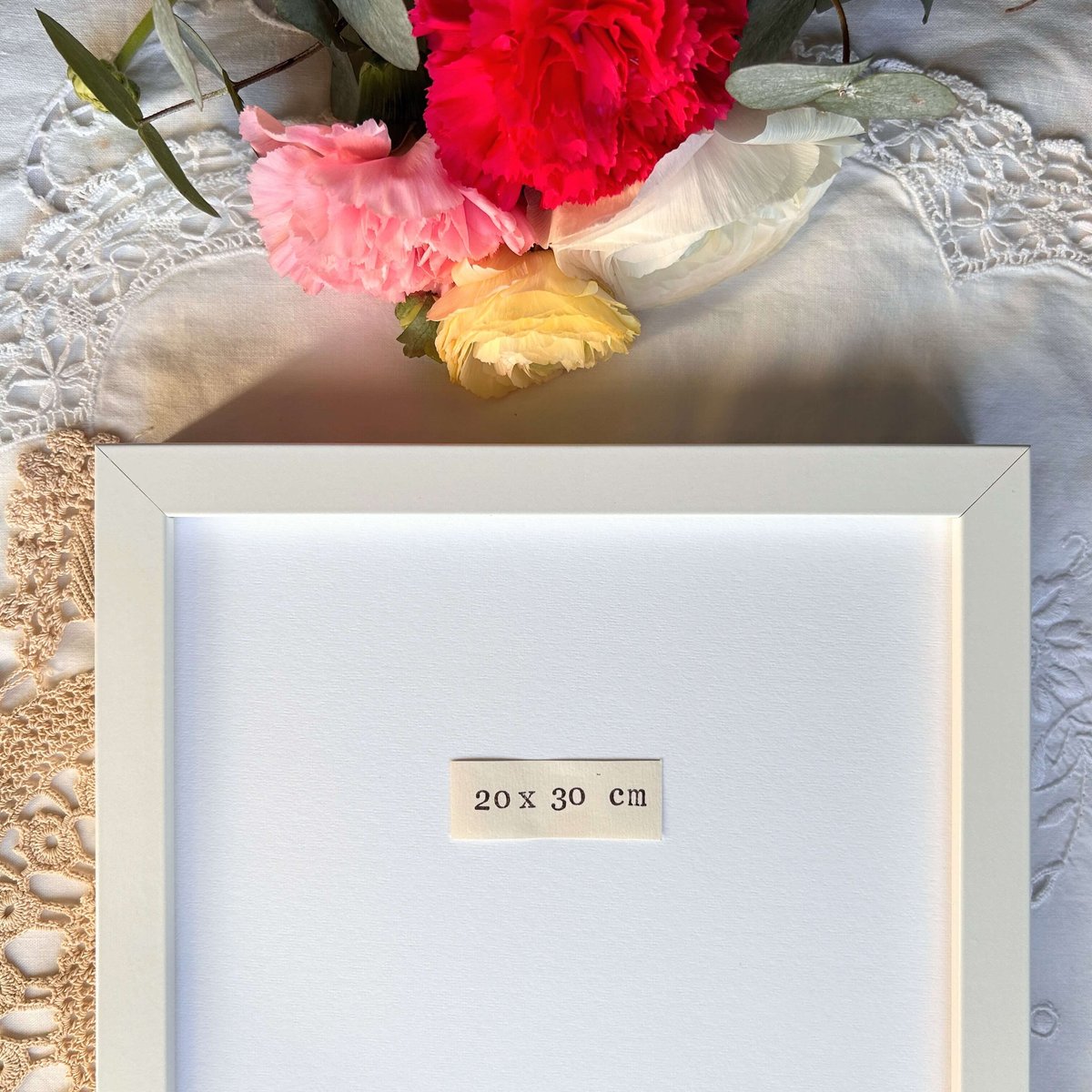 Quadro personalizzato con illustrazione su carta e cornice – Idea regalo unica