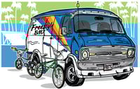 Image 3 of RAD WHEELS ART POSTERS