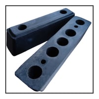 Image 3 of Rubber Bump Stop Buffer Fender (Rectangle)