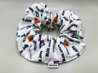 Baseball Scrunchie