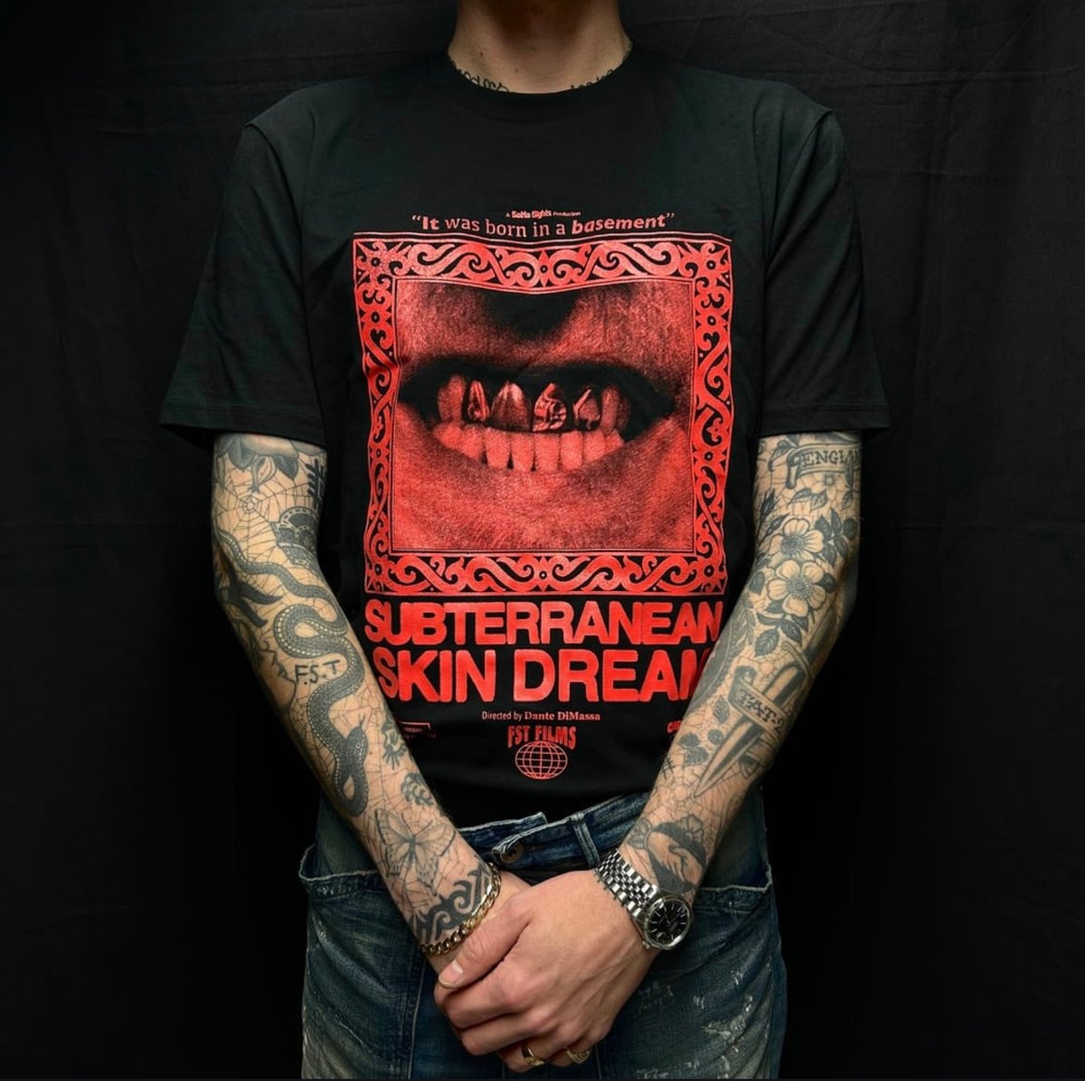 Image of Skin Dream tee - Black 
