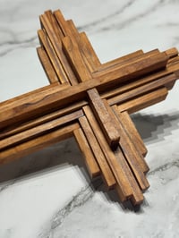 Image 5 of Handcrafted Olive Wood Cross 