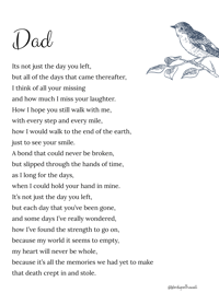 Image 1 of It’s not just the day you left 