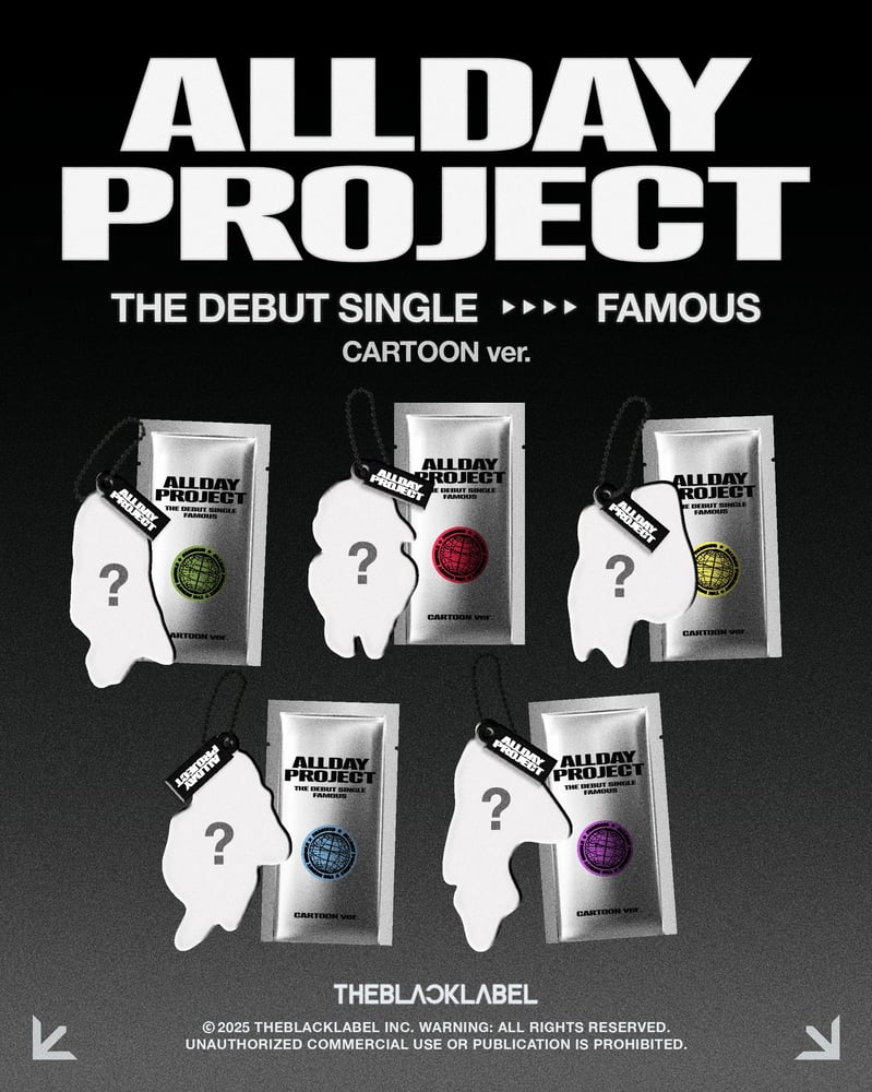 Image of [PRE-ORDER] ALLDAY Project ‘Famous’ (Cartoon Ver.)