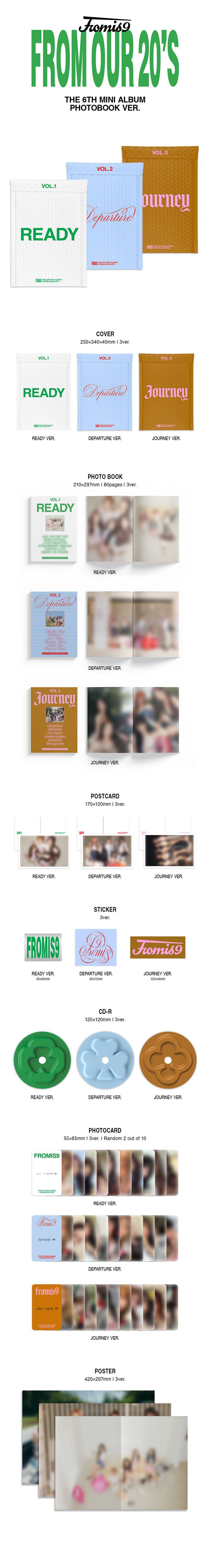 Image of [PRE-ORDER] FROMIS 9 ‘From Our 20’s’ (Photobook Ver.)