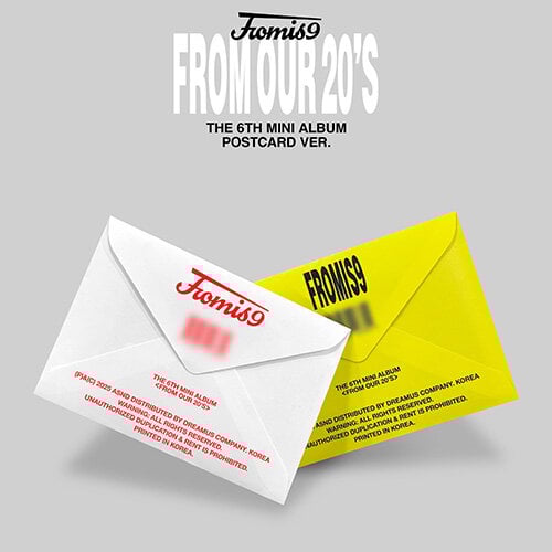 Image of [PRE-ORDER] FROMIS 9 ‘From Our 20’s’ (Postcard Ver.)