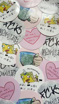 Image 1 of round sticker 