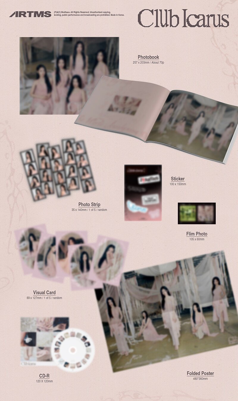 Image of [PRE-ORDER] ARTMS ‘Club Icarus’