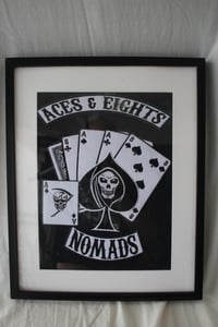 Image 1 of ACES & EIGHTS - FULL EMBROIDERED BACKPATCH SET