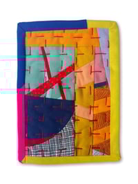 Image 1 of POSTCARD QUILT - YELLOW AND ORANGE
