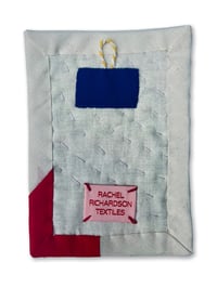 Image 2 of POSTCARD QUILT - GREEN AND RED