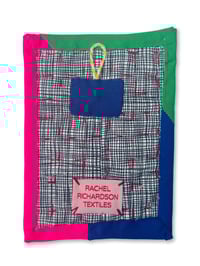 Image 2 of POSTCARD QUILT - PINK, GREEN AND YELLOW
