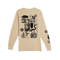 Image 3 of Other Side L/S Tee - Desert Sand