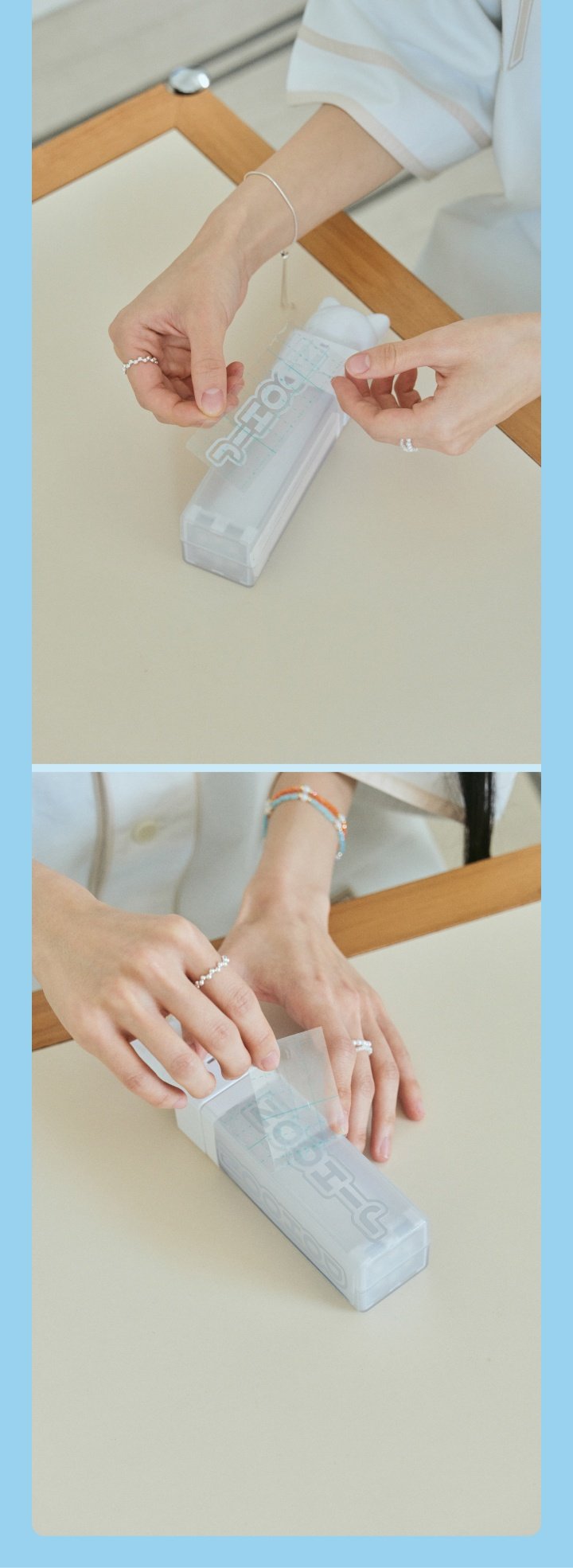Image of [PRE-ORDER] TWS TOUR ‘24/7:WITH US’ Light Stick Reflective Sticker