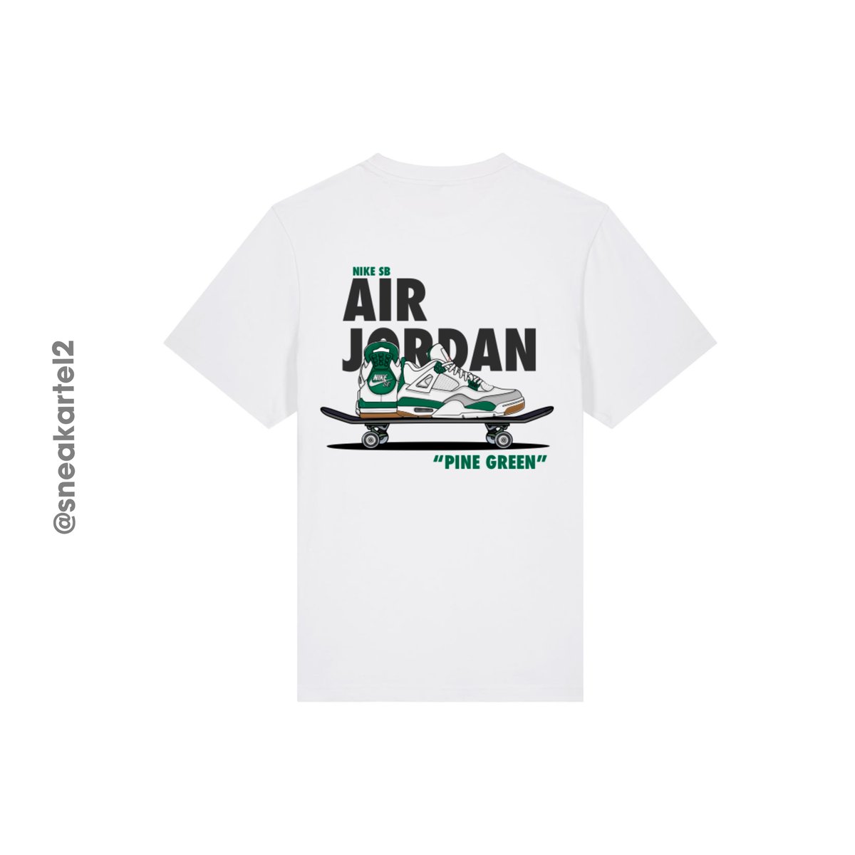 TEEページ Tshirt-sneaker-jordan-4-pine-