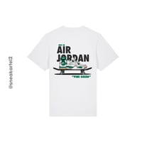 Image 1 of SNEAK.ART.EL x Wolfnoise - Jordan 4 SB “Pine Green” Tee