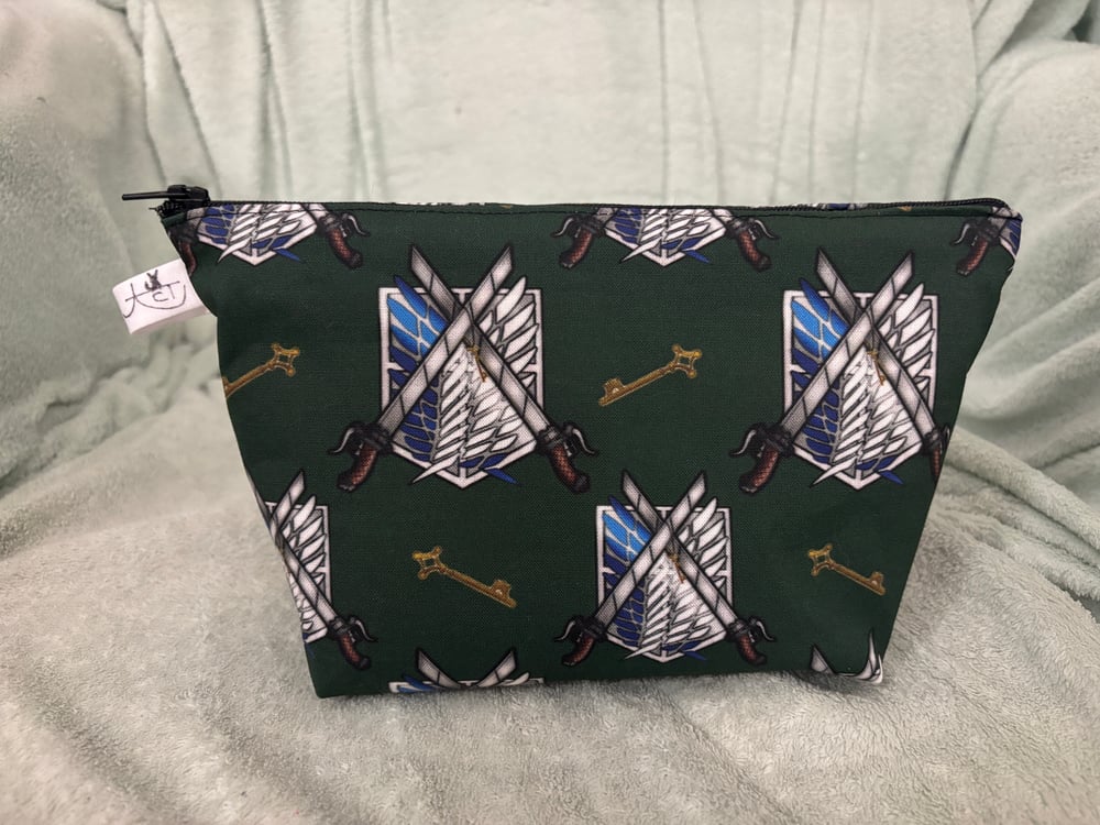 Image of Fight Zipper Pouch