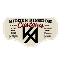 HIDDEN KINGDOM Customs Sticker