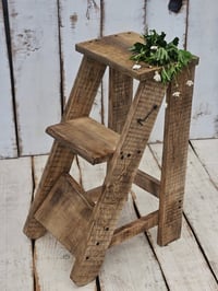 Image 1 of NEW !!Wooden ladder brown -1B