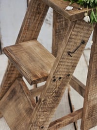 Image 2 of NEW !!Wooden ladder brown -1B