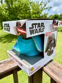 Image 4 of Turquoise Darth Vader Helmet