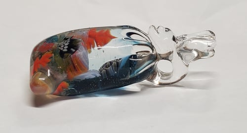 Image of Bagged coral reef pendant