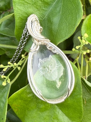 Carved Quartz Kitty