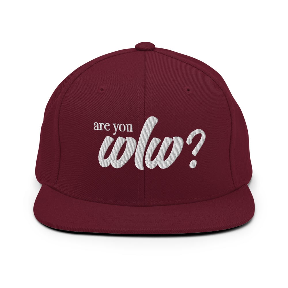 Image of "Are You WLW?" Snapback